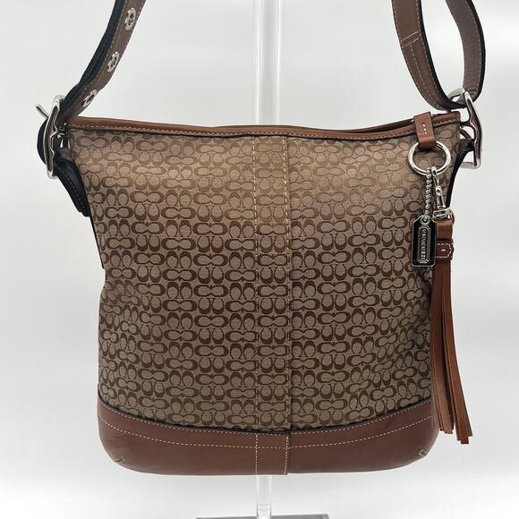 COACH Y2K Vintage Signature Bag, Micro C's, Hobo - Picture 6 of 12